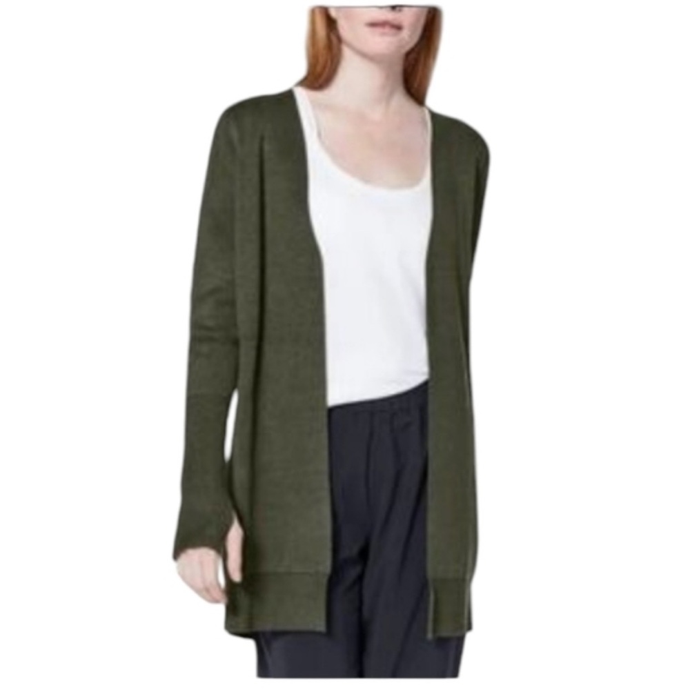 ⭐️NWOT Lululemon City Street Camo Green Cardigan⭐️ - Picture 1 of 10